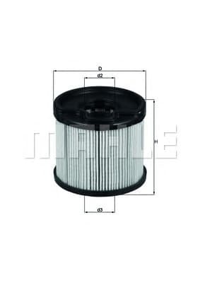 Filter diesel fuel KX87D - image 4