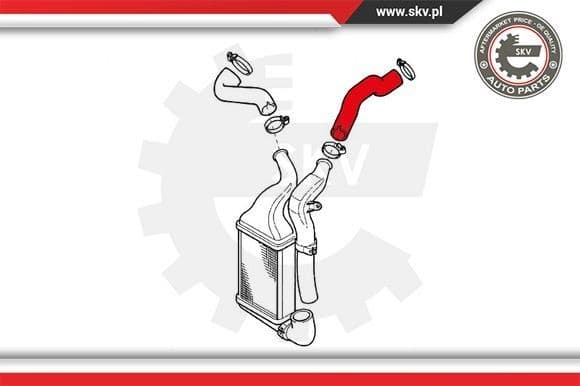 Charge Air Hose 24SKV867 - image 4