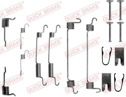 Accessory Kit, brake shoes 105-0764 - image 2
