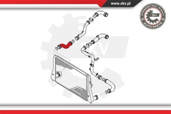 Charge Air Hose 24SKV049 - image 3