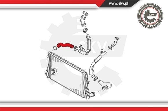 Charge Air Hose 24SKV055 - image 3