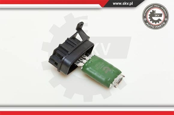 Resistor, interior blower 95SKV010