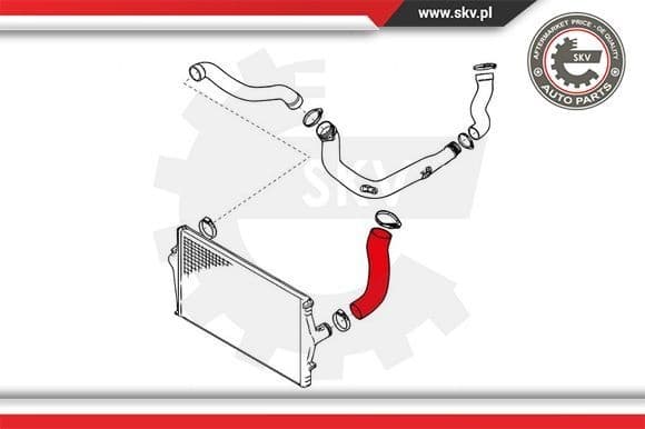 Charge Air Hose 24SKV980 - image 4