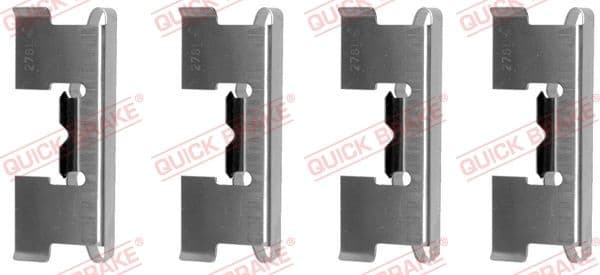 Accessory Kit, disc brake pad 109-1017 - image 2