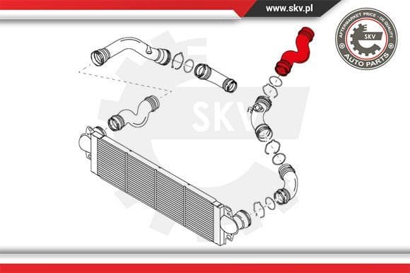 Charge Air Hose 24SKV098 - image 3