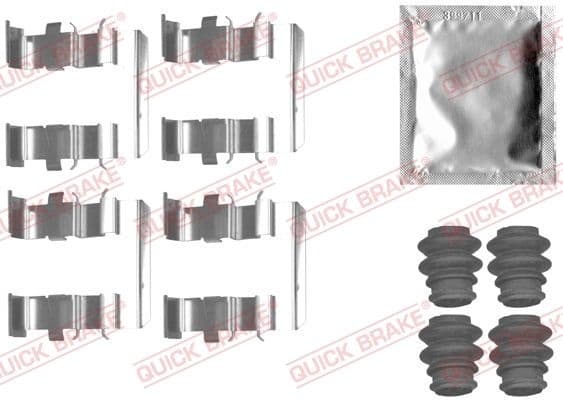 Accessory Kit, disc brake pad 109-1831 - image 2