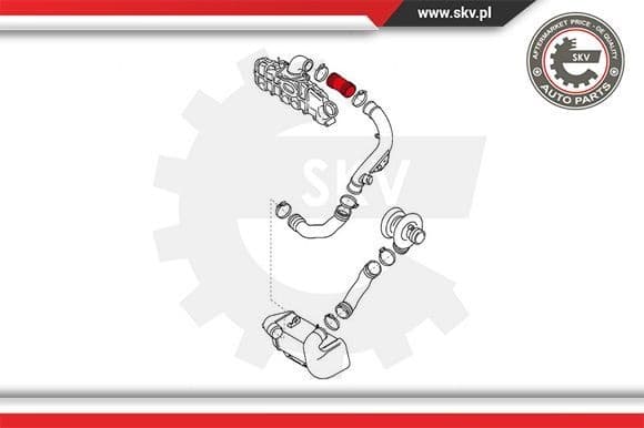 Charge Air Hose 24SKV878 - image 4