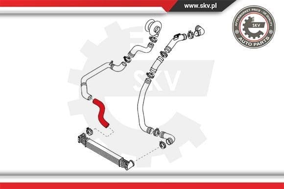 Charge Air Hose 24SKV104 - image 3