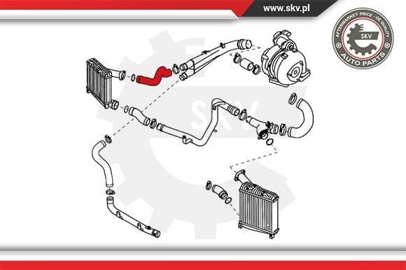 Charge Air Hose 24SKV195 - image 4