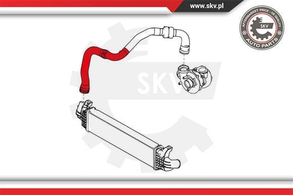 Charge Air Hose 24SKV880
