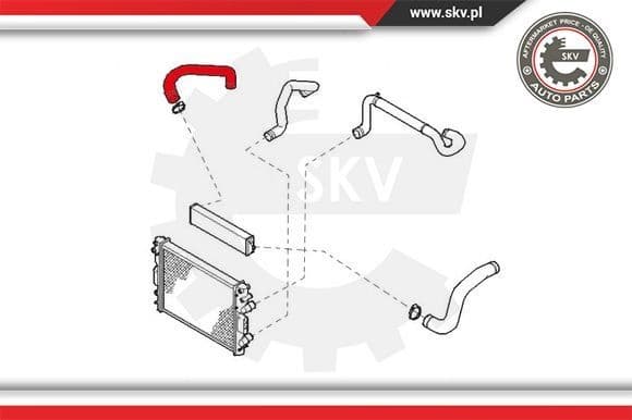 Charge Air Hose 24SKV679 - image 3