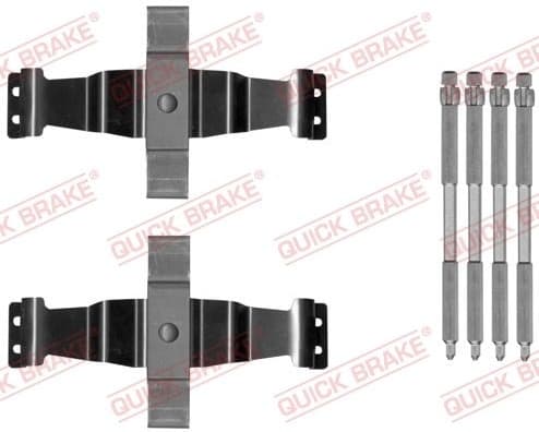 Brake pads accessory kit 109-1886 - image 2
