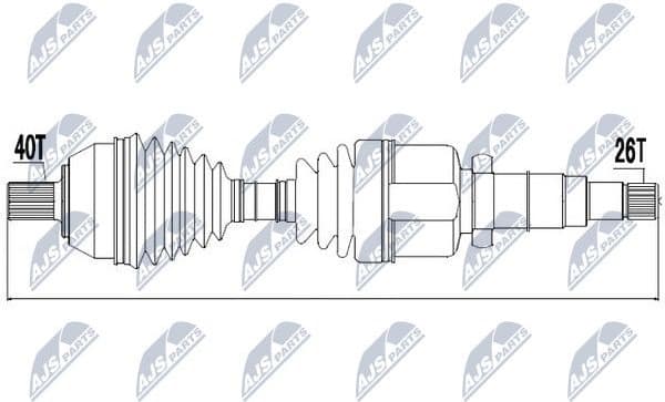 Drive Shaft NPW-FR-049 - image 5