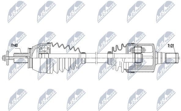 Drive Shaft NPW-FR-096 - image 4