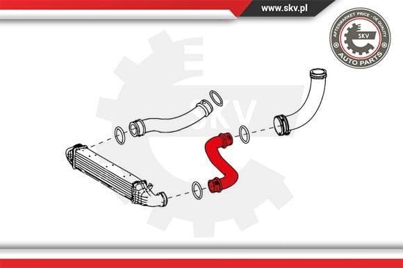Charge Air Hose 24SKV636