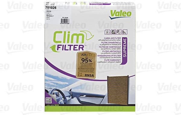 Filter, cabin air VALEO PROTECT MAX 701026 - image 3