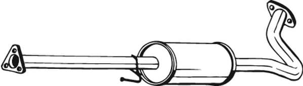 Centre Muffler 278-127