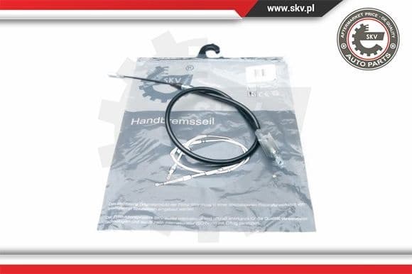 Cable Pull, parking brake 25SKV886 - image 4