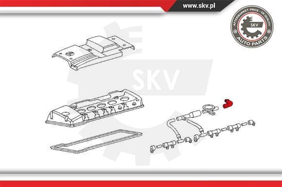 Hose, crankcase ventilation 31SKV127 - image 4