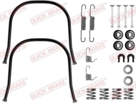 Accessory Kit, brake shoes 105-0633 - image 2