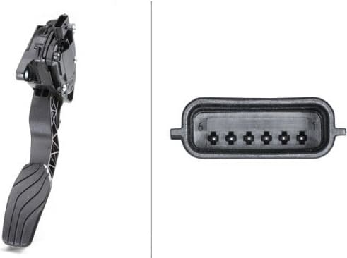 Sensor, accelerator pedal position 6PV 009 978-761