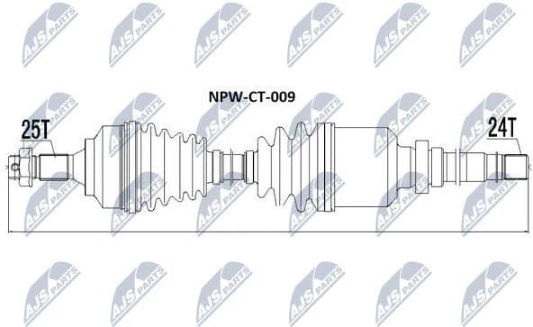 Drive Shaft NPW-CT-009 - image 5