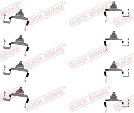 Accessory Kit, disc brake pad 109-1697 - image 2