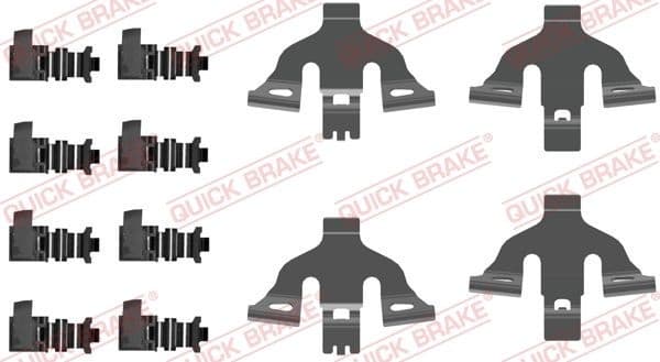 Accessory Kit, disc brake pad 109-0092 - image 2
