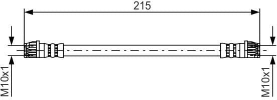 Brake Hose 1 987 481 396