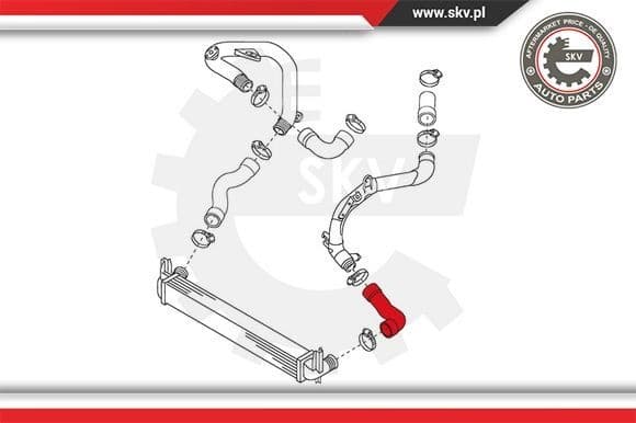 Charge Air Hose 24SKV189 - image 4