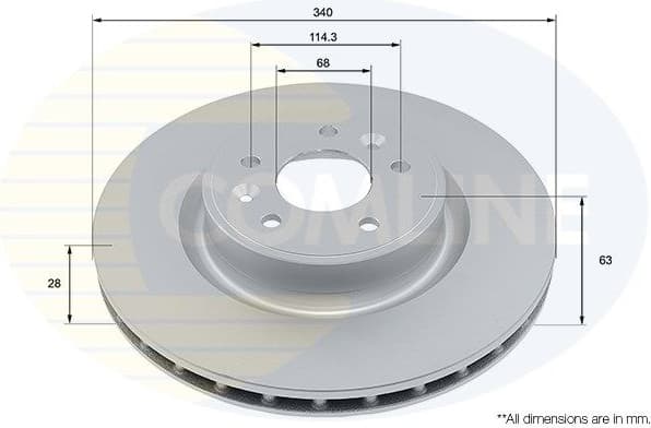 Brake Disc ADC2957V