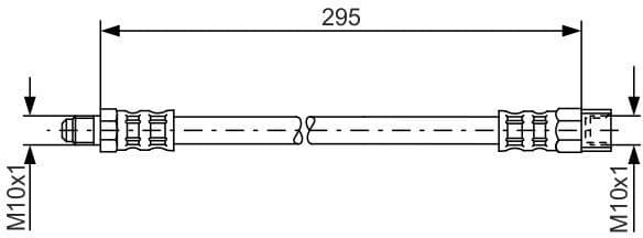 Brake Hose 1 987 481 015