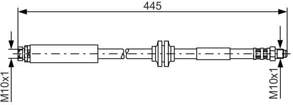 Brake Hose 1 987 476 180