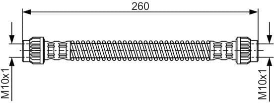 Brake Hose 1 987 476 869