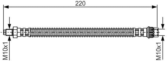 Brake Hose 1 987 481 090