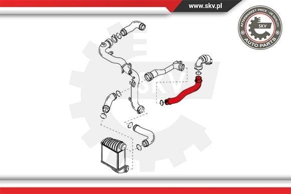 Charge Air Hose 24SKV039 - image 2
