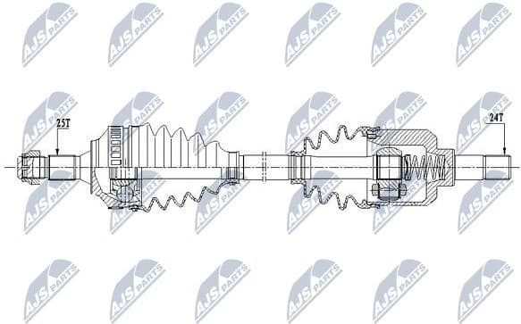 Drive Shaft NPW-CT-075 - image 4