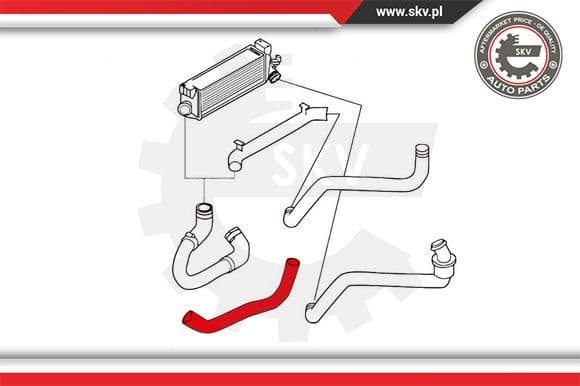 Charge Air Hose 24SKV725 - image 3