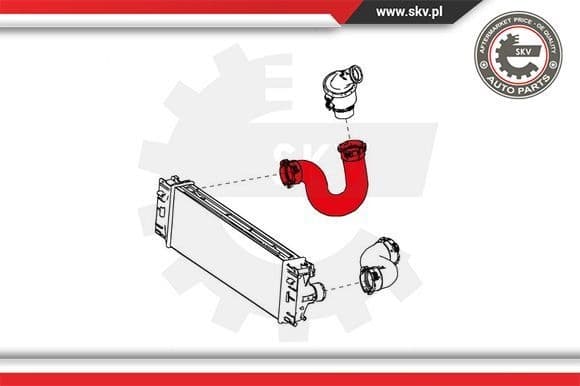 Charge Air Hose 24SKV762 - image 4