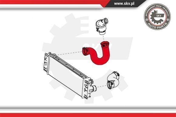 Charge Air Hose 24SKV765 - image 4
