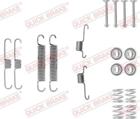 Accessory Kit, brake shoes 105-0012 - image 2