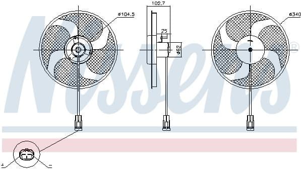 Fan, engine cooling 85947 - image 6