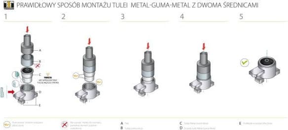 Mounting, control/trailing arm 00659918 - image 4