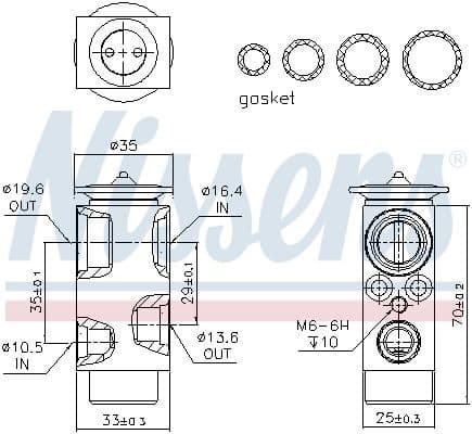 Expansion Valve, air conditioning ** FIRST FIT ** 999352 - image 6