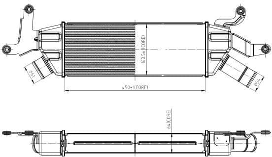 Charge Air Cooler 309042