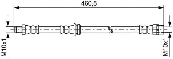 Brake Hose 1 987 481 598
