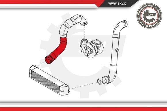 Charge Air Hose 24SKV173 - image 4