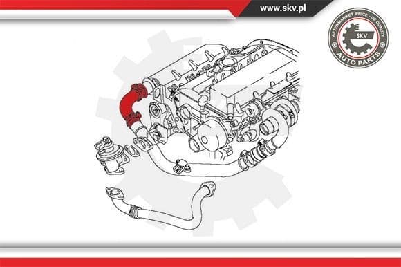 Charge Air Hose 24SKV805 - image 3