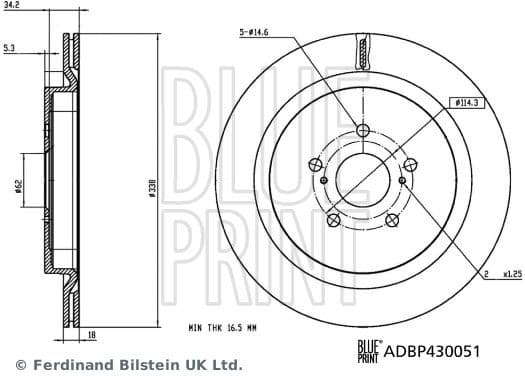 Brake Disc ADBP430051