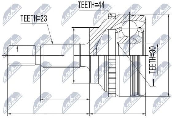 Joint Kit, drive shaft NPZ-RE-020